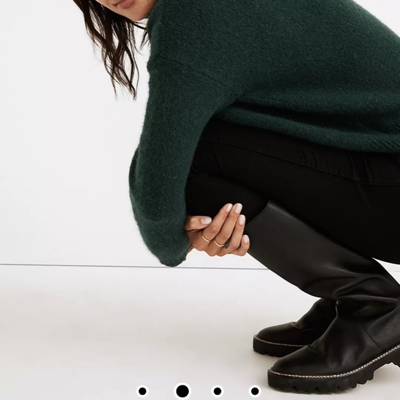 NWT Madewell Dillon Mock Neck Pullover Sweater Size XXS - Picture 3 of 6